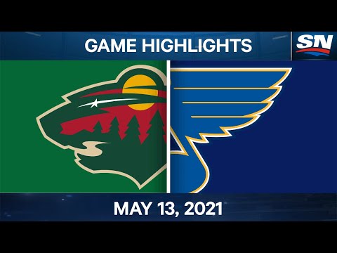 NHL Game Highlights | Wild vs. Blues - May 13, 2021