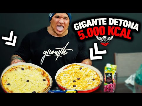 FABIO GIGA DETONA 5.000 CALORIAS DE PÓS TREINO