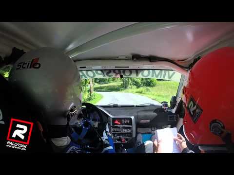 Rally Valli della Carnia p.s. Feltrone / De Barba - Piceno [HD]