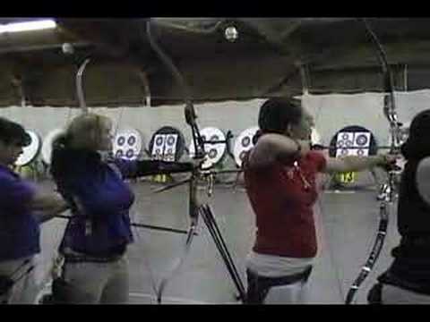 Indoor National 2007: 3 female recurvers