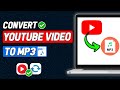 How To Convert YouTube Video To Mp3 On Pc 2025 Updated Way