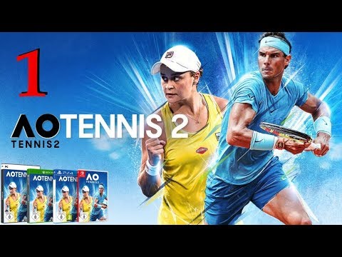 AO TENNIS 2 Karriere Gameplay #01🏆[60ᶠᵖˢ-PS4-PRO]