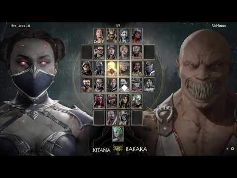 MK11 Ranked S3 - RAGEQUITTER!! vs SirHonor (Baraka)