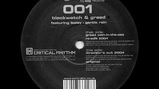 Blackwatch & Greed feat. Lesley ‎– Gentle Rain (Original)