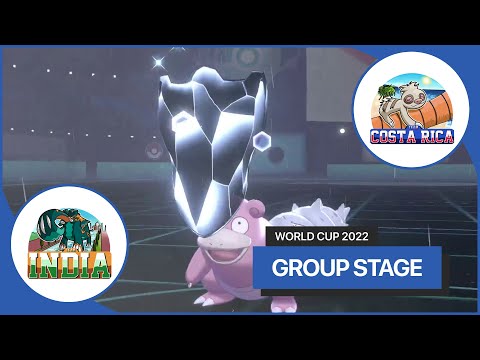 Rowan Hall 🇮🇳 vs Sebastián Paz 🇨🇷 - Group Stage - World Cup of Pokémon VGC 2022