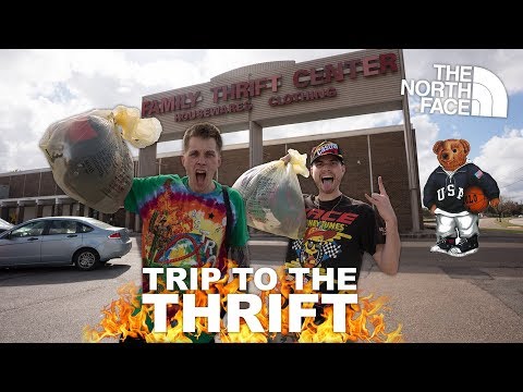 TRIP TO THE THRIFT #59 feat. Polo Bear, The North Face, Guess & Paul Cantu