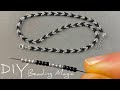 Easy Seed Bead Necklace Beaded Jewelry Tutorials Beading For Beginners