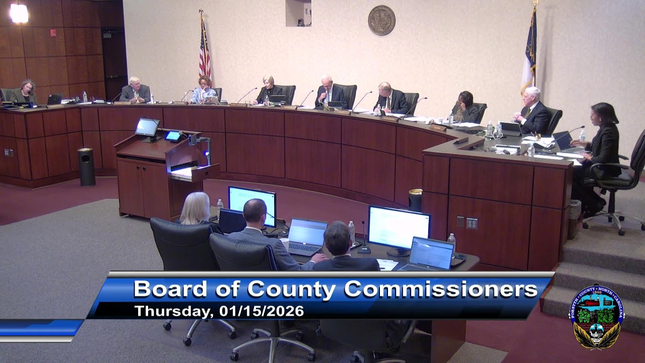 Board of County Commissioners Meeting - Jan 15, 2026