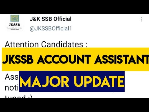 JKSSB | Panchayat Accounts Assistant Final Result | Breaking news @Career Success