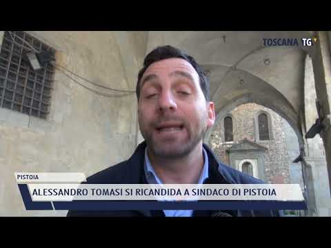 2022-03-12 PISTOIA - ALESSANDRO TOMASI SI RICANDIDA A SINDACO DI PISTOIA