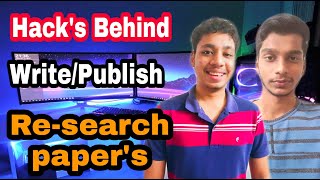 how to write a research paper | how to publish research paper in international journal for free