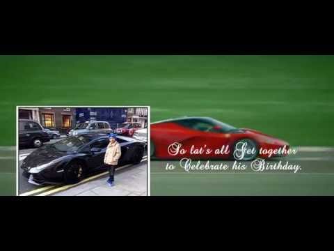 Happy BirthDay Vedansh In Ferrari theme