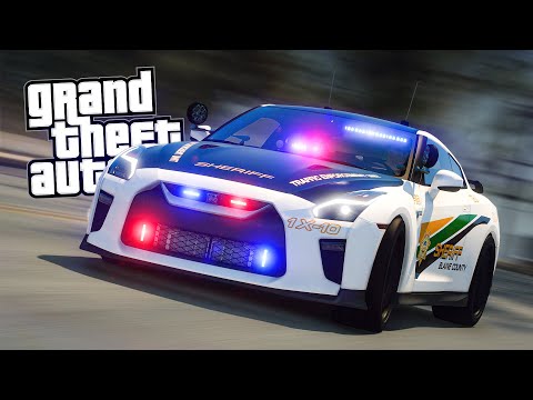 GTR DELLA POLIZIA!! - GTA 5 LSPDFR POLIZIA ITA 👮‍♀️