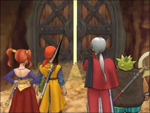 210 Dragon Quest 8 Cutscene  - Approaching the Dragovian Sanctuary