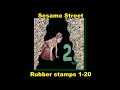 Sesame Street Rubber Stamps 1 20