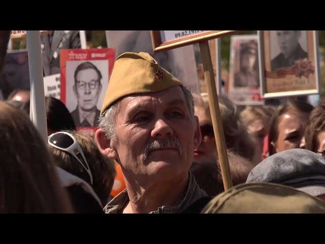 «Бессмертный полк» прошёл по улицам Ангарска