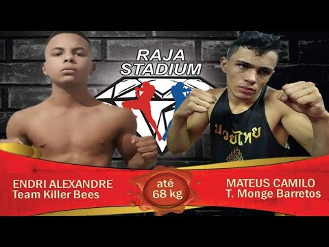 MATHEUS MONGE BARRETOS vs. ENDRI KILLER BEES - Raja Muay Thai Staidum