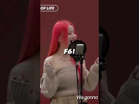 KISS OF LIFE- BELLE's Insane Live High Notes In Dingo Music #kpop #kissoflife #belle #shhh