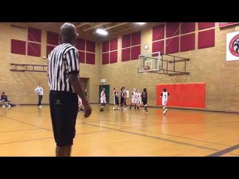 Camas (Red) with a win over WA Prospects, 44-34 - Adidas Presidents' Day Tournament of Champions