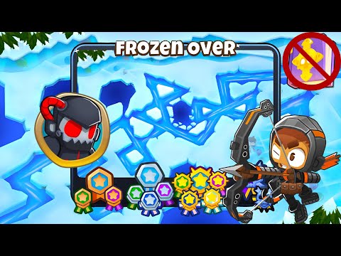 Frozen Over [Hard Standard] Guide | No Monkey Knowledge | BTD 6 (2023 Updated)