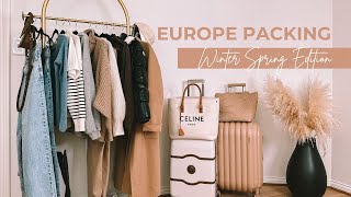 How to Pack Light for a Europe Winter Trip | Packing for Europe without sacrificing fashion!