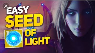 Destiny 2| How To Get Your Third Seed Of Light For Your Third Super!!! (Easiest Guide Ever)!!!