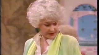 Bea Arthur&#39;s guest appearance on &quot;Golden Palace&quot;--1992