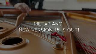 Video thumbnail for MetaPiano 1.5 - New updated version available by Sampleson