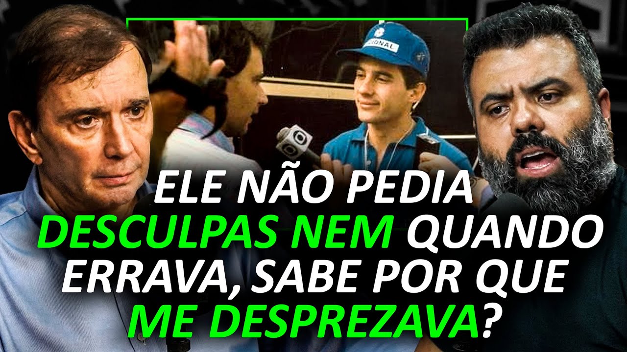 REGINALDO LEME EXPÕE BASTIDORES da TRETA com AYRTON SENNA no FLOW