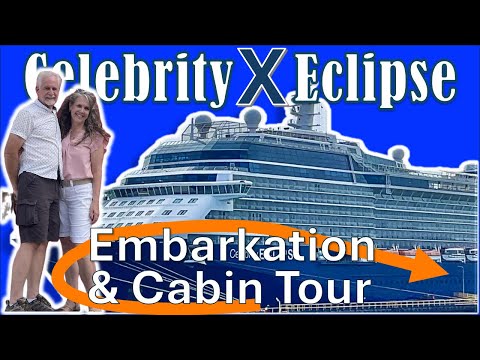 Thumbnail for Celebrity Eclipse Embarkation Day | Ocean View Cabin Tour & Review (Cabin 3149) | Port of Boston