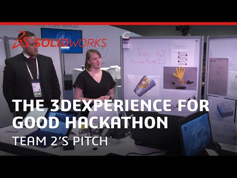 Team 2's Pitch - The 3DEXPERIENCE for Good Hackathon