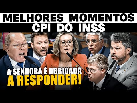 CPMI DO INSS - DEFENSORA PÚBLICA FOGE DE PERGUNTAS E FICA ENCURRALADA