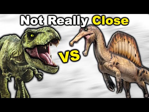 T.rex vs Spinosaurus - Not Really Close