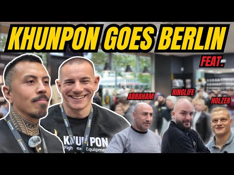 VOLLES HAUS bei der KHUNPON STORE ERÖFFNUNG in BERLIN - Ich war für euch hautnah mit dabei! - VLOG