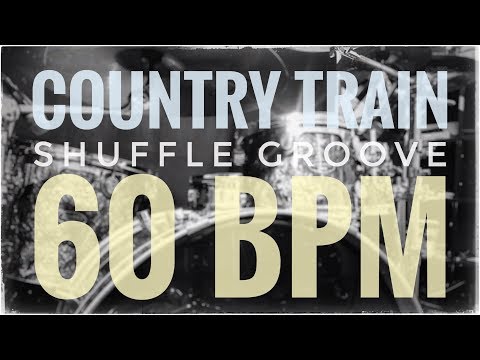 Country Train Shuffle Groove 🤠 60 BPM