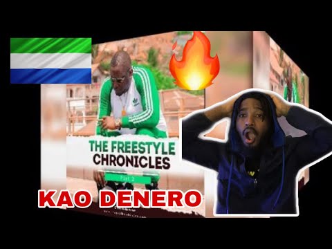 | KAO DENERO-THE CHRONICLES freestyle part 2 | SIERRA LEONE RAP REACTION |
