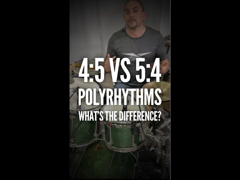 5:4 polyrhythm vs 4:5 Polyrhythms …What’s The Difference?