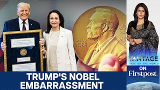 Machado "Presents" Her Nobel Peace Prize to Trump | Vantage with Palki Sharma | N18G