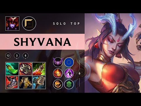 Shyvana Top vs Riven - EUW Master Patch 25.23