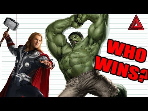EVERY Thor VS Hulk Fight EVER!