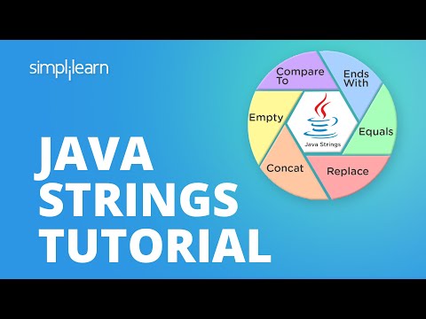 Java Strings Tutorial | What Are Strings In Java | Java Strings Tutorial For Beginners |Simplilearn