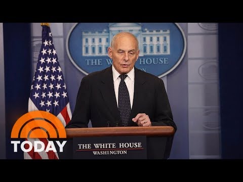 White House Chief Of Staff John Kelly Defends President Donald Trump’s Call To Widow | TODAY