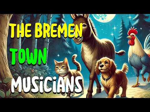 The Bremen Town Musicians #classicfairytales  #bedtimestory  #childrenstales  #kidsstories