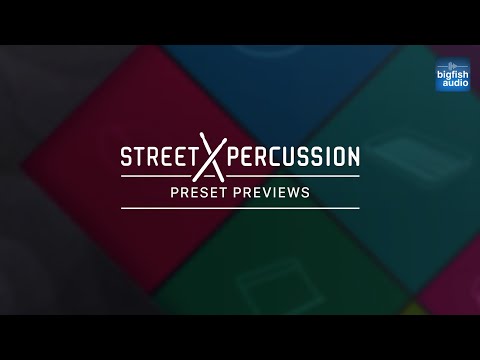 Free Download Street Percussion KONTAKT