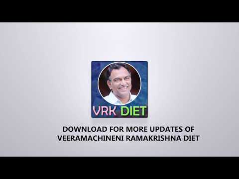 Veeramachaneni Ramakrishna Diet Video