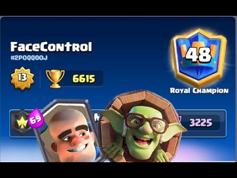 Logbait Miner  FaceControl 🏆 6700 gameplays👈Best Deck in Clash Royale