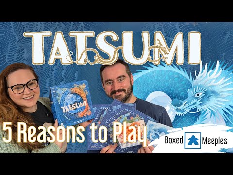 Tatsumi - 5 Reasons to Play this Dragon filled Board Game from Adam's Apple Games