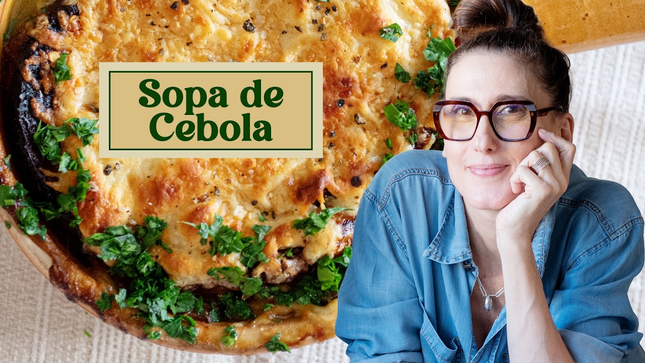 A Verdadeira Sopa de Cebola Francesa: Segredos da Paola para um Sabor Intenso