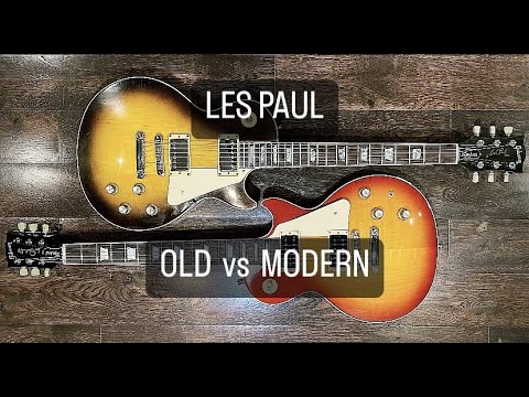 GUITARTECH #6. Gibson Les Paul: what is better old or modern?