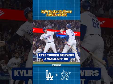 Kyle Tucker Delivers A Walk-off Hit